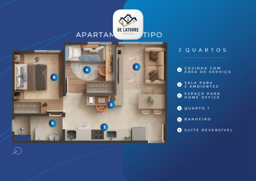 Apartamento, 2 quartos - Foto 9