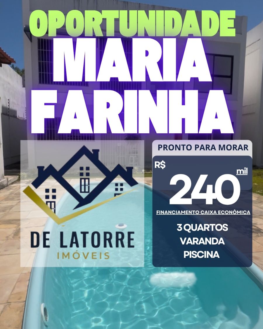 Apartamento Duplex - Venda - Maria Farinha - Paulista - PE